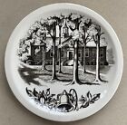 CLARE LEIGHTON - Sketch / Wood Engraving WEDGWOOD PLATE  Bennett College - 1952