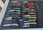 (Lot of 24) TSA Confiscated EDC Manual Pocket Knives #820