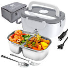 65W Electric Heating Lunch Box Portable Food Warmer Containerfor for Car Office
