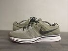 Nike Flyknit Trainer Neutral Olive White Running Shoes Men's Size 11.5