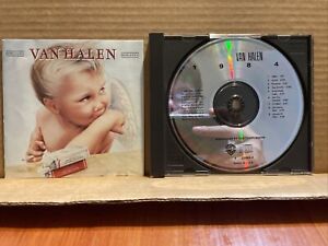 VAN HALEN: 1984 CD! W/PANAMA! ORIGINAL WARNER BROS 1984 PRESSING 9 23985-2! EX+