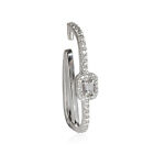 Messika My Twin Single Earring in 18K White Gold 0.35 CTW