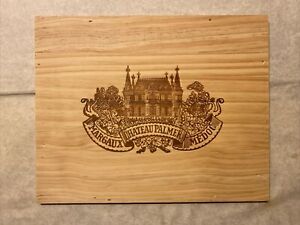 1 Rare Wine Wood Panel Château Palmer Margaux Vintage CRATE BOX SIDE 4/24 393a