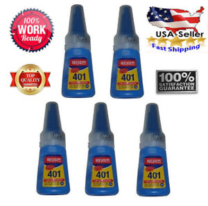 Lot of 401 Instant Adhesive Bottle Stronger Super glue Multi-Purpose 20g