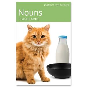 Nouns Flash Cards | 200 Language Photo Cards | Speech Therapy and ESL Materials