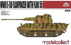 Modelcollect 1:72 Plastic Model Kit E-50 Flakpanzer with Flak 55 UA72020