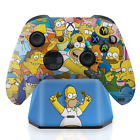 Simpson Inspired Xbox Series X Modded Controller With Charging Station