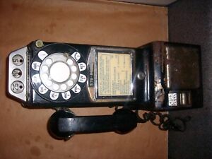 Vintage Pay Phone Bell Systems By Western Electric Very old
