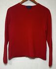 Charter Club Women’s Petite Long Sleeve 100% Cashmere Pullover Crew Neck Sweater