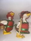 New ListingVintage Lot of 2 Porcelain Goose Geese Ornaments 4