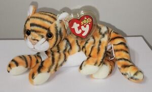 Ty Beanie Baby INDIA the Tiger (7 Inch) MINT with MINT TAGS - Stuffed Animal Toy
