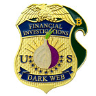 BL1-02 HSI FBI CIA DEA Financial Crimes Investigations Dark Web Challenge Coin B
