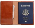 Premium Leather Passport Holder Passport Cover Case Wallet for Men Women Travel