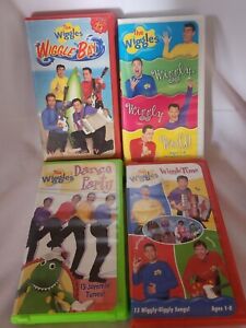 The Wiggles Vhs Collection Hard Cases