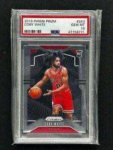 BARGAIN RC LOTS!!! COBY WHITE 2 PSA 10 RC + 20 RAW RC'S!!! Chicago Bulls