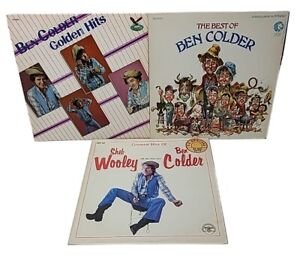 Ben Colder Vinyl LP Lot of 3 - Golden Hits, Greatest Hits & Best Of VERY GOOD