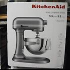BRAND NEW KitchenAid 5.5 Quart Bowl-Lift Stand Mixer - Silver - KSM55SXXXCU