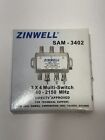 Zinwell Sam-3402 3 X 4 Multi-switch 40-2150 MHz DirecTV Approved Vintage