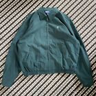 Vintage Polo Ralph Lauren Harrington Green Jacket Full Zip Mens Large