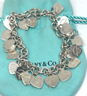 Tiffany & Co. Return to Multi Hearts Bracelet 7.5