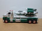 2014 HESS TOY TRUCK AND SPACE CRUISER WITH SCOUT NIB 50th Anniversary, In Box