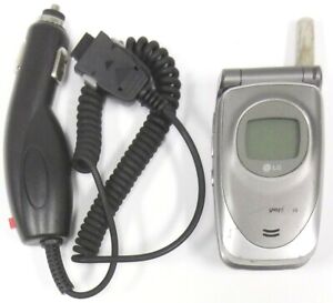 LG VX4400 - Metallic Silver ( Verizon ) Cellular Flip Phone - Bundled