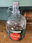 Vintage Coca-Cola Coke 1 Gallon Syrup Glass Jug Bottle