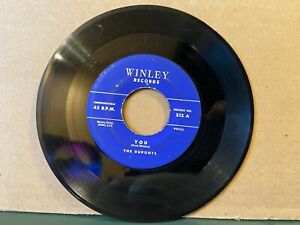 DUPONTS - YOU / MUST BE FALLING IN LOVE - Winley -212  Doo Wop 1956 45rpm
