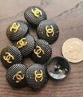 Lot of 8pcs Chanel Vintage Buttons and Zipper Pulls
