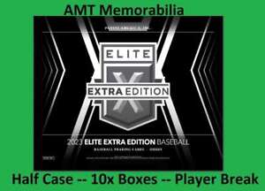 Paul Skenes Pirates 2023 Panini Elite Extra HALF Case 10X Box Break #1