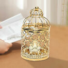 Candle Holder Hollow Lantern Bird Cage Hanging Tealight Metal Holder Home Decor