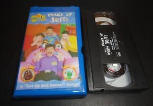 The Wiggles - Wake Up Jeff! (VHS, 1999) Kids Family Music Rare Blue Clamshell