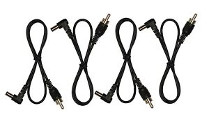 (4) Pack of Effects Pedal DC Power Cables for CIOKS & Eventide Power Supplies
