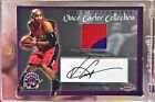 2003-04 Fleer Patchworks Vince Carter Collection Auto Game Worn Patch /150