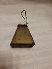 Antique Forged Metal Cow Bell Primitive