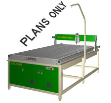 CNC Plasma Cutting Table 8'x4' 2450x1250 DIY Plans