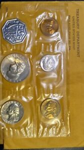 1961 Philadelphia Mint 5 Coin Set..Unopened Sleeve .Excellent Cond..