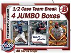 ARIZONA DIAMONDBACKS 2024 BOWMAN 1/2 Case (4 JUMBO Box) Team Break #1