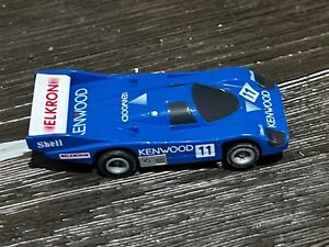 TOMY AFX PORSCHE 956 KENWOOD ELKRON #11 Japanese Only Release, Turbo HO Slot Car