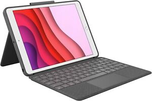 Logitech Combo Touch Keyboard Case for Apple iPad 7th 8th 9th Generation Graphit