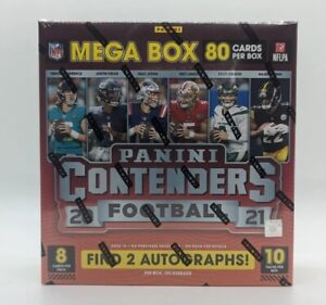 2021 Panini Contenders Football NFL Fanatics Exclusive Mega Box 2 Autos