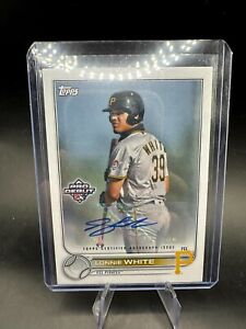 New Listing2022 Topps Pro Debut #PD-82 Lonnie White Pirates Auto RC ROOKIE TOP PROSPECT SP