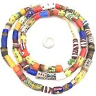 Ghana African assorted handmade Recycled glass trade beads