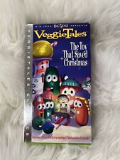 Veggie Tales VHS Tape Children's Video The Toy That Saved Christmas