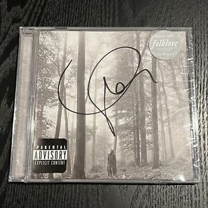 Taylor Swift Signed Autographed Folklore CD Brand New Sealed