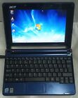 Acer Aspire One ZG5 TWO Netbooks one working one for spares Blue/White Windows 7