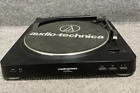 Audio-Technica Stereo Turntable AT-LP60, AC 120V Power 3W In Black W/O Cover
