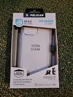 Pelican Voyager Series Clear Protective Case with Holster for iPhone 14 Pro Max