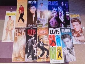 Elvis Calendars Bundle - 12 slimline / pencil CALENDARS *AS NEW*