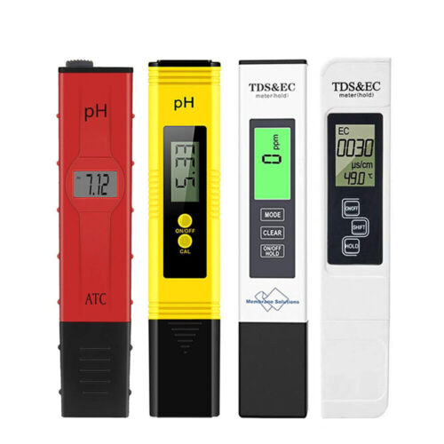 Upgraded PH TDS Meter Combo Water Tester Kits for Drinking Water Aquarium Pool